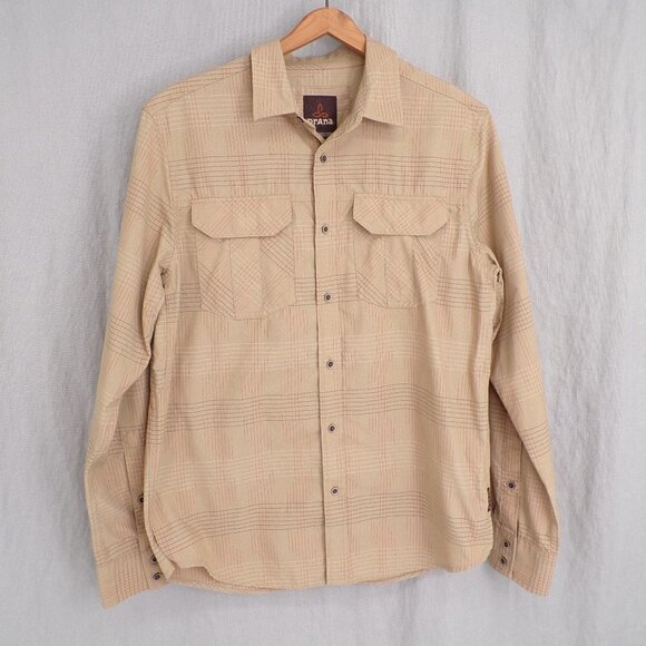 Prana Men's Casual Button Down Shirts (2) - both size SML - Picture 2 of 16